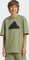 adidas Future Icons Logo Piqué T-Shirt kurzarm tent green/black (Junior) Vorschaubild