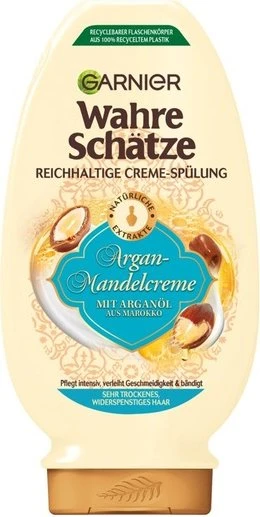 Garnier Wahre Schätze Argan Mandelcreme Spülung, 250ml