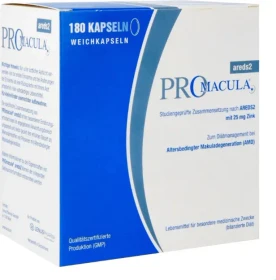 Lenus Promacula Areds2 Kapseln, 180 Stück