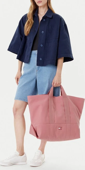 Tommy Hilfiger Canvas Logo Tote Shopper