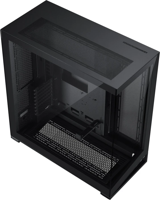 Phanteks NV9 Satin Black, schwarz, Glasfenster