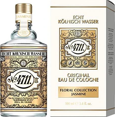 4711 Echt Kölnisch Wasser Floral Collection Jasmin Eau de Cologne, 100ml