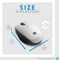 HP Dual-Mode Mouse 300 silber, USB/Bluetooth Vorschaubild