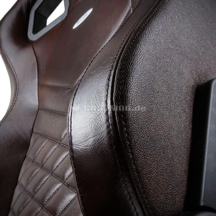noblechairs Epic Echtleder Gamingstuhl, braun/schwarz