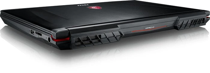 MSI GE72MVR 7RG-066 Apache Pro, Core i7-7700HQ, 8GB RAM, 256GB SSD, 1TB HDD, GeForce GTX 1070, DE