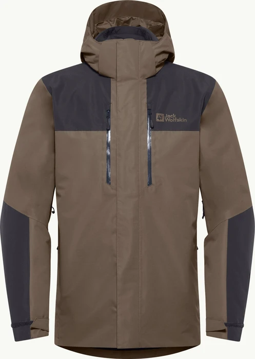 Jack Wolfskin Jasper 3in1 Funktionsjacke cold coffee (Herren)