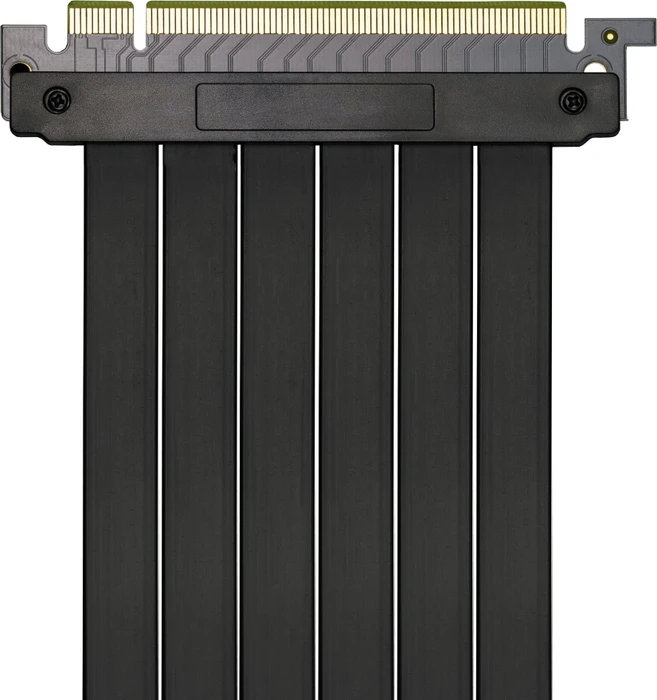 Cooler Master Riser Cable V2, gewinkelt, PCIe 3.0, 200mm, schwarz