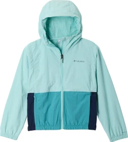 Columbia Tabor Trail Windbreaker Funktionsjacke spray/collegiate navy/teal (Junior)