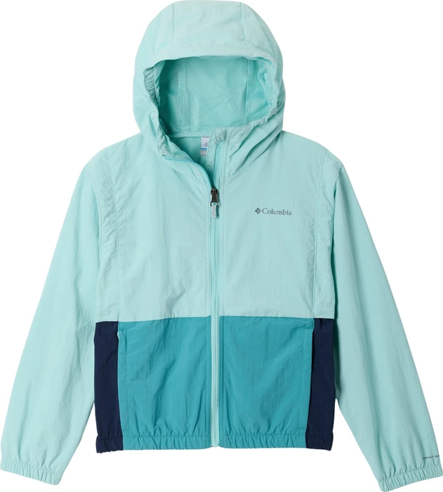Columbia Tabor Trail Windbreaker Funktionsjacke spray/collegiate navy/teal (Junior)