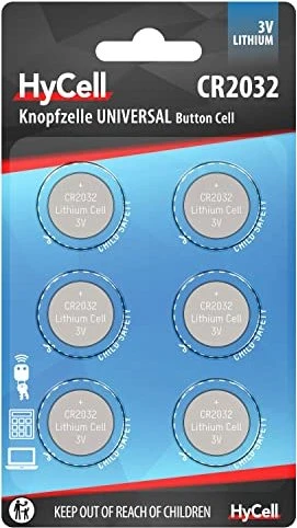 HyCell Power Solution CR2032, 6er-Pack
