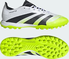 adidas Predator 24 League Low TF cloud white/core black/lucid lemon