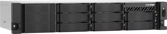 QNAP Turbo Station TS-855eU-RP-8G, 8GB RAM, 2x RJ-45 2.5GBase-T, 4x USB-A 3.0, 2HE