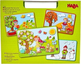 HABA Magnetspiel-Box Jahreszeiten