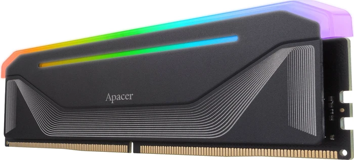 Apacer NOX RGB Black UDIMM 16GB, DDR5-5600, CL40-40-40-80, X8