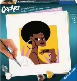 Ravensburger Malen nach Zahlen CreArt Damenportrait