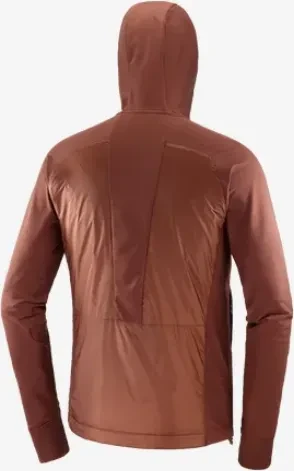 Salomon Elixir Hybrid Hooded Funktionsjacke rum raisin (Herren)