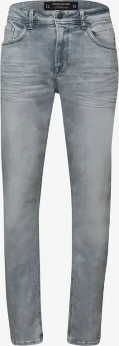 Street One Player Jeans light grey random wash (Herren)