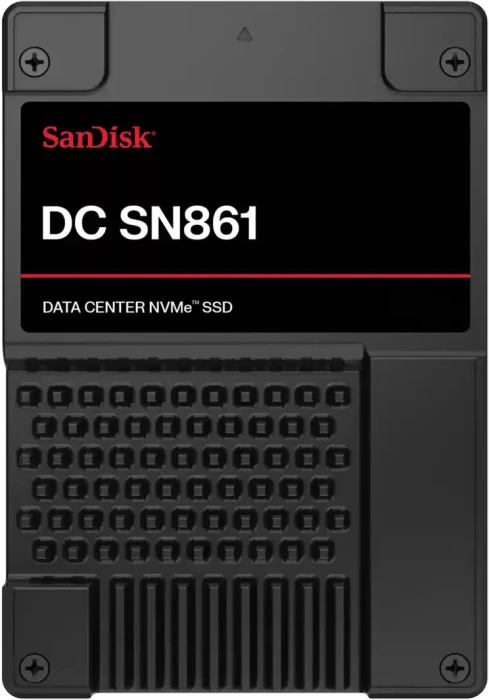 SanDisk DC SN861 3.84TB, ISE, 2.5" / U.2 / PCIe 5.0 x4