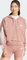adidas Essentials 3-Streifen French Terry Quarter-Zip Hoodie warm clay/white (Damen) Vorschaubild