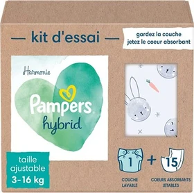Pampers Harmonie Hybrid-Windel Set, 3-16kg, 1 Stück