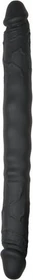EasyToys Doppelendiger Dildo 30cm schwarz