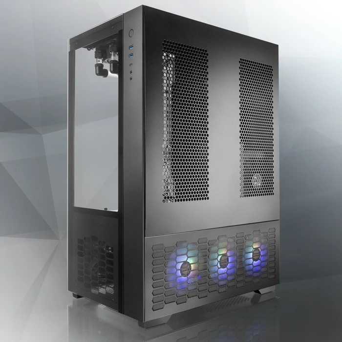 Raijintek Paean Premium, Glasfenster