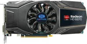 Sapphire Radeon HD 6870, 1GB GDDR5, 2x DVI, HDMI, 2x mDP, full retail
