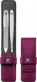 Zwilling Taschen-Etui Maniküre/Pediküre-Set 2-teilig berry