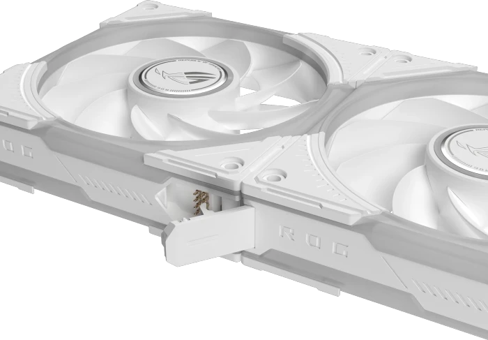 ASUS ROG Eurux GR120 ARGB, Reverse, weiß, Single Pack, 120mm