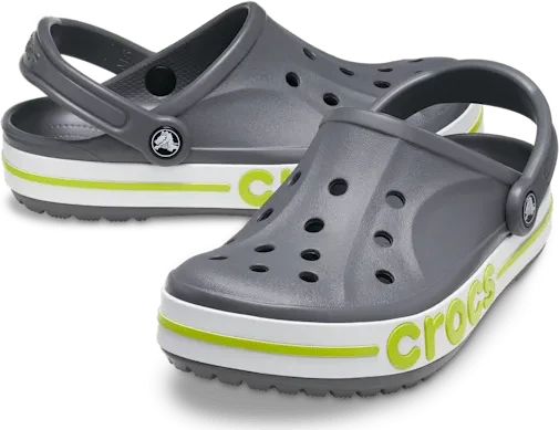 Crocs Bayaband slate grey/lime punch