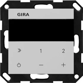 Gira Unterputz-Radio IP, grau matt