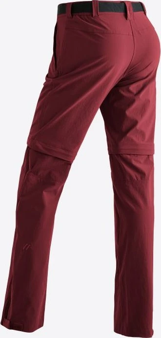 Maier Sports Nata Zip-Off Hose lang sun dried tomato (Damen)