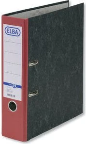 Elba Smart Original Ordner 2-Ring, 80mm, A4, rot