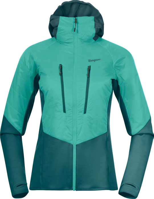 Bergans Tind Light Insulated Funktionsjacke light malachite green (Damen)