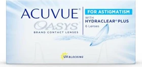 Johnson & Johnson Acuvue Oasys for Astigmatism, -2.25 Dioptrien, 6 Stück