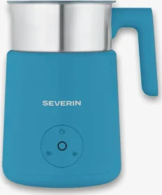 Severin Spuma Lite elektrischer Milchaufschäumer mit Induktionsbehälter ocean blue