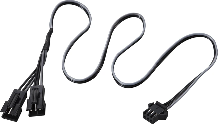 Phanteks 3-Pin Digital RGB Splitter Kabel 40cm, schwarz