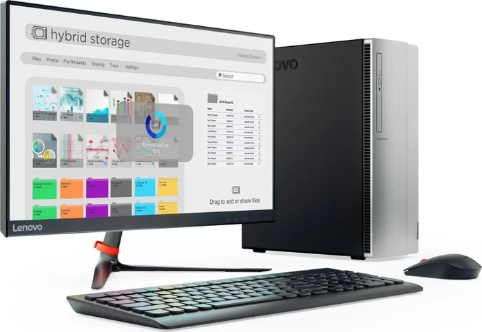 Lenovo IdeaCentre 510-15ICB, Core i5-8400, 8GB RAM, 16GB SSD, 1TB HDD, DE