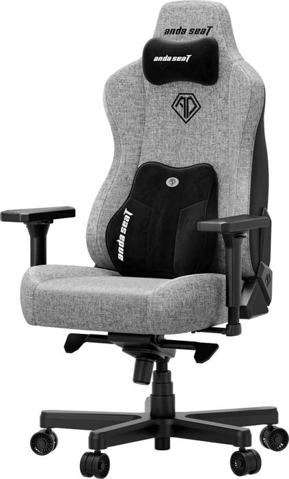 Anda Seat Kaiser 3E XL Gamingstuhl, Stoff grau