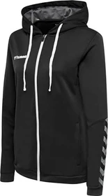 hummel Authentic Poly Zip Hoodie schwarz (Damen)