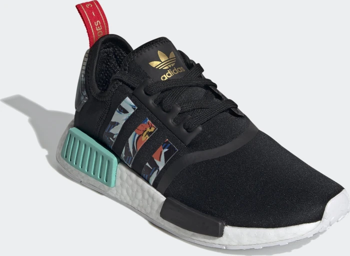 adidas NMD_R1 core black/supplier colour/acid mint (Damen)