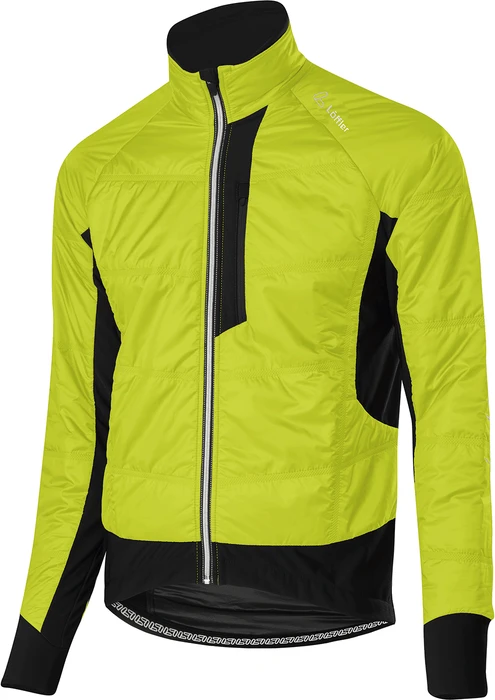 Löffler Pace Primaloft 60 Fahrradjacke light green (Herren)