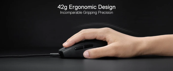 Redragon M996 K1NG 8K Ultra-Lightweight Wired Gaming Mouse schwarz, USB