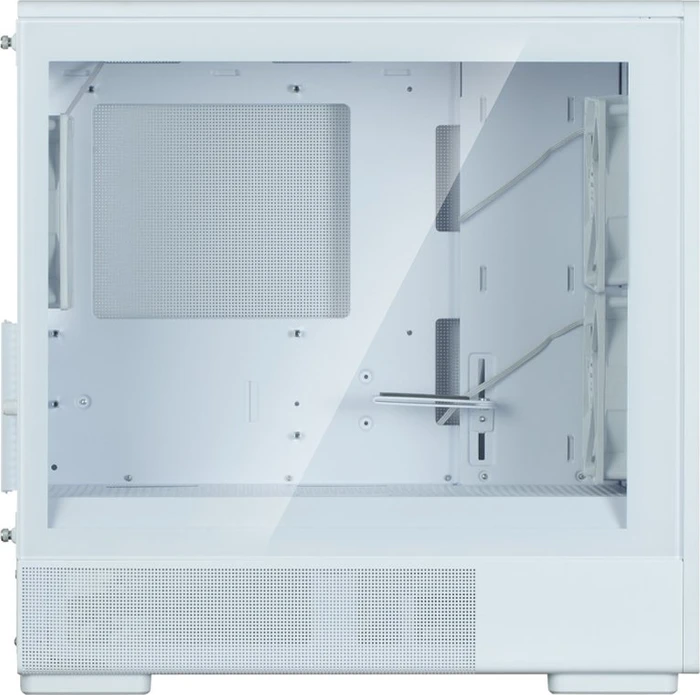 Zalman P10 NAMU White, Glasfenster