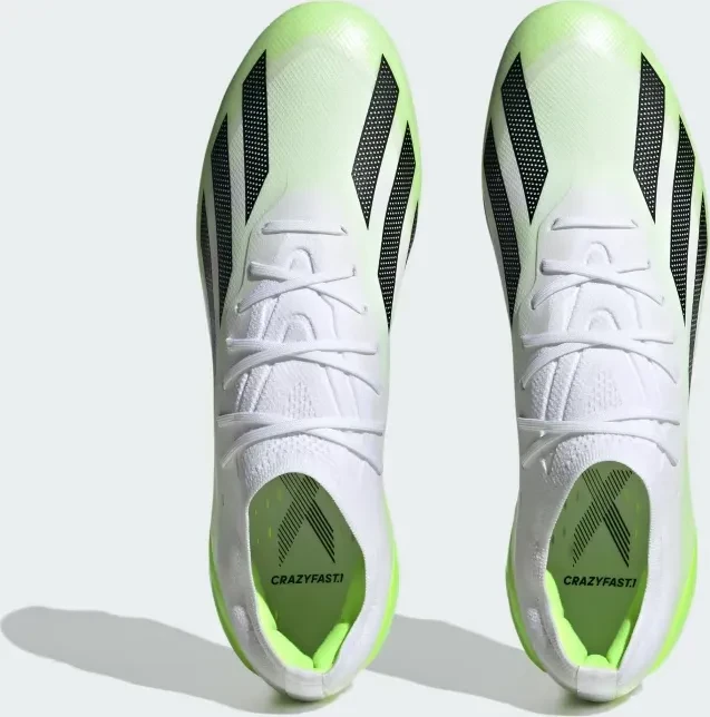 adidas X Crazyfast.1 AG cloud white/core black/lucid lemon