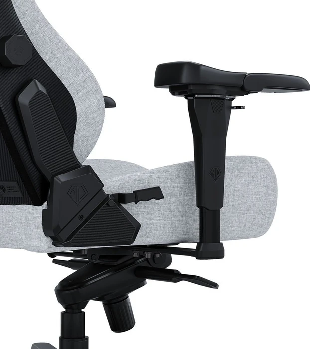 Anda Seat Kaiser 3 Pro Premium XL Gamingstuhl, Ash Gray, Stoff grau