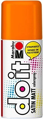 Marabu Do It Colorspray Satin Matt, orange, 150ml