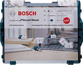 Bosch Professional Progressor for Wood and Metal Lochsägen-Sortiment inkl. L-Boxx, 8-tlg.