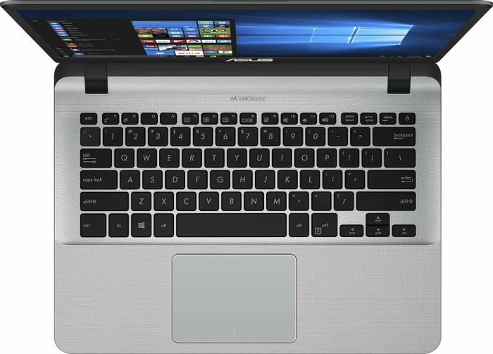 ASUS VivoBook F407MA-EB077T, Star Grey, Pentium Silver N5000, 8GB RAM, 256GB SSD, DE