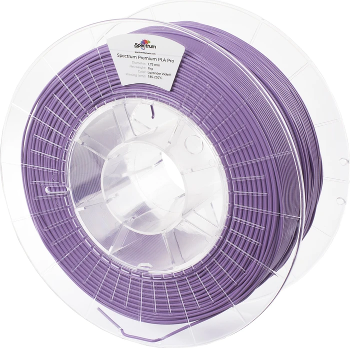 Spectrum PLA Pro, lavender violett, Spule, 1.75mm, 1.00kg